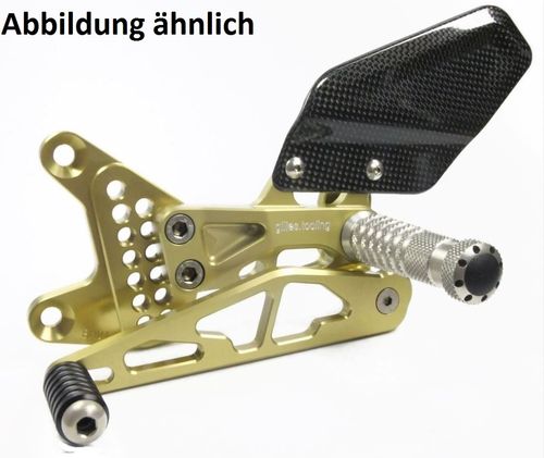 GILLES AS31 Fußrastenanlage RS250 gold