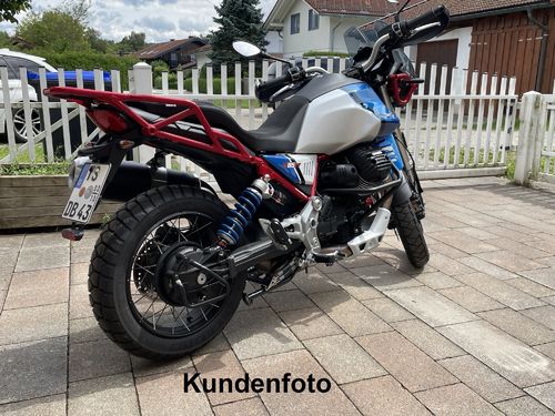 Wilbers Federbein 643 Adjustline für Moto Guzzi V85TT ab 2019-, -25 mm Tieferlegung