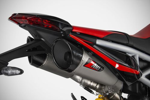 Zard, Edelstahl Slip on 2-2 GT, EG-Zulassung Euro 5, Ducati Hypermotard 950 / SP Bj. 2021-