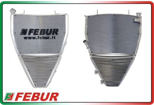 Febur Racing Wasser + Öl-Kühler für F4 1000 2010-2018