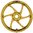 OZ GASS RS-A ALUMINIUM SCHMIEDEFELGE HINTEN GOLD MATT 5,5" x 17"