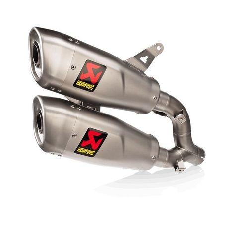 Akrapovic Slip-On Line (Titanium) Auspuff für Ducati Monster ab Modelljahr 2021-