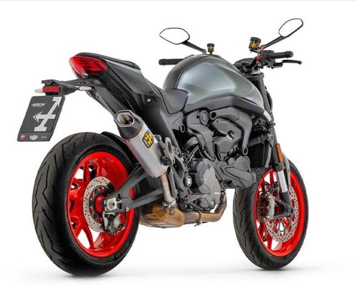 ARROW Auspuff INDY RACE Aluminium für Ducati Monster+ ab Modelljahr 2021-