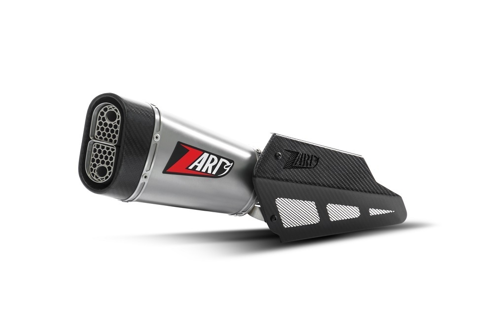 Zard Titan mit Carbon Endkappe und Carbon Hitzeschild Slip-on Short, Racinganlage